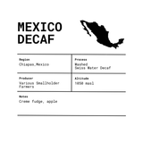 Mexico Chiapas Decaf